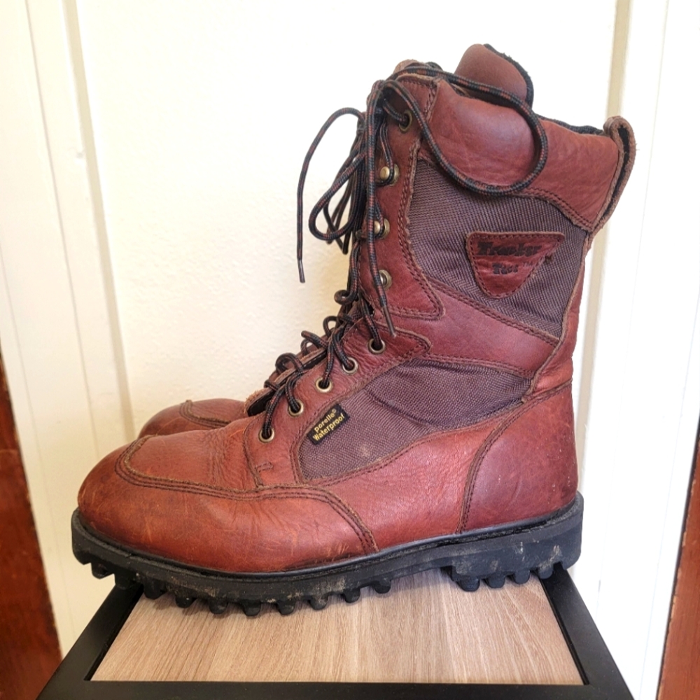 Tracker Tecs Brown Porelle Thinsulate Work Boots